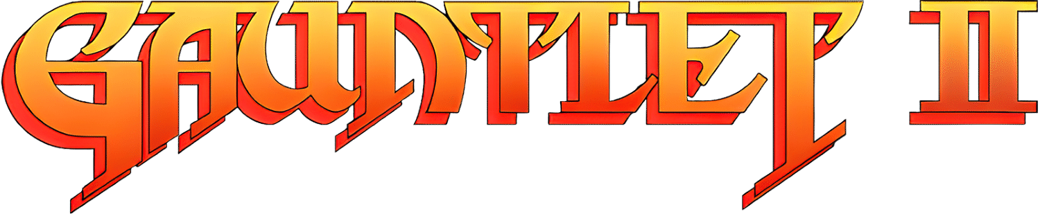 Gauntlet 2 logo for Atari ST